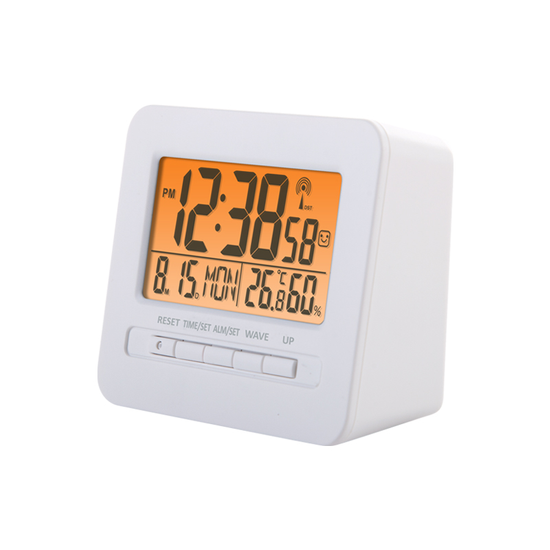 Digital Table DCF RCC Radio Controlled Alarm Clock With Backlight And
