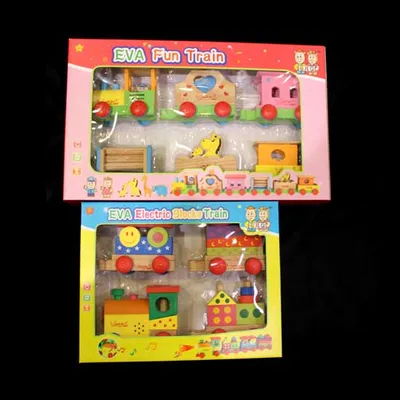 EVA Train Playset