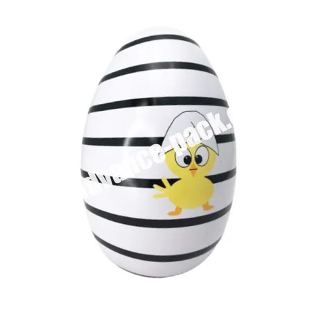 Egg Shape Tin Box