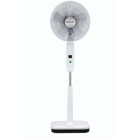 Energysaving Brushless DC Motor Stand Fan Builtin Power Bank