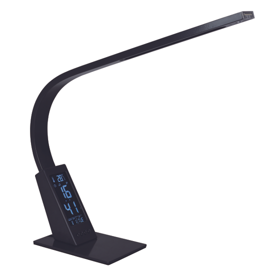 Livarno Lux LED Desk Lamp With Clock 