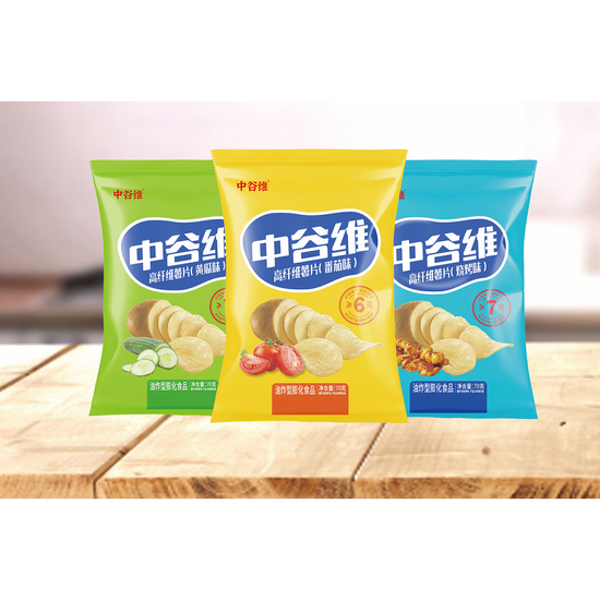 Fiber Potato Chip Confectionary & Snacks Food