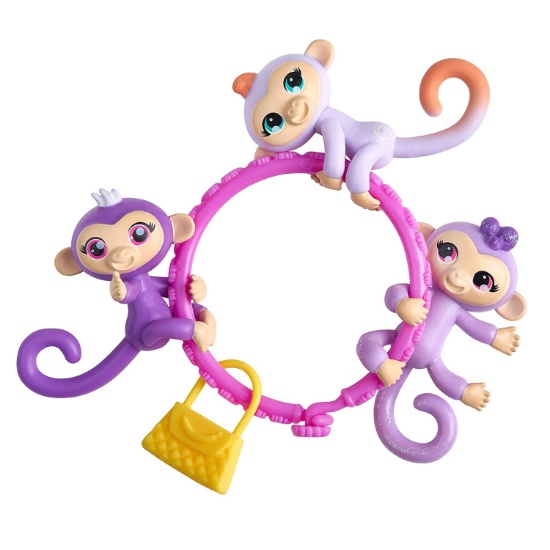 Fingerlings MinisSeries 15 pieces Banana Blister 3 Figures Gifts