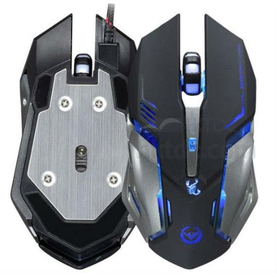 Firstsing 3500 DPI 6 Button Optical Custom Macros USB Wired Gaming ...