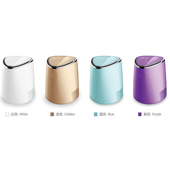 Firstsing Desktop Air Purifier HEPA Negative Ions Sterilization Remove