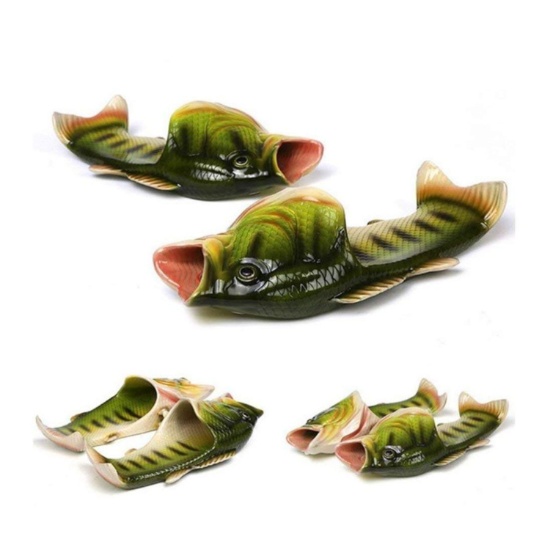 Rubber fish 2024 slippers