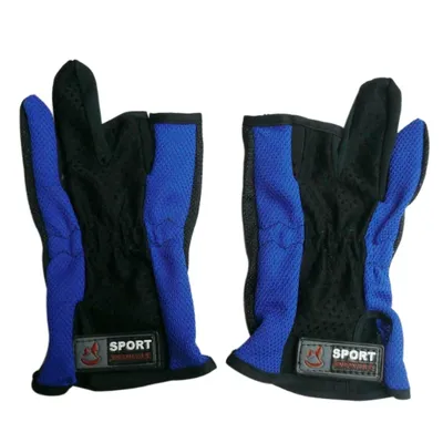Fishing Special Three Fingers Exposed Gloves