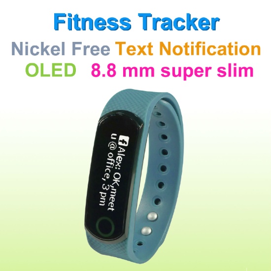 Fitness Tracker + Text Notification Wearable Technologies Consumer