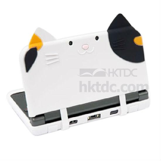 For Nintendo New 3DS LL Cat Ears Nyan Neko Nyan Silicon Soft Case Cover