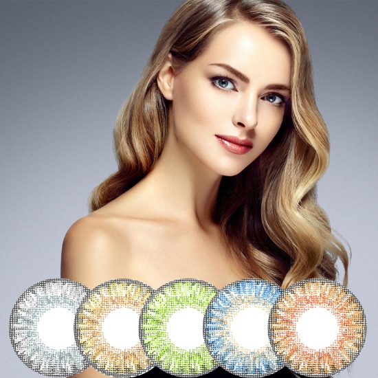 Freshgo 3 Tone Color Contact Lens Eyewear And Accessories Fashion Clothing And Accessories