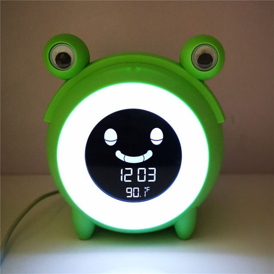 Frog Shape Alarm Clock with LED Light Electronics HKTDC Sourcing