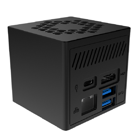 Gemini Lake Mini PC AC6-M N4020 8GB LPDDR4 RAM Supports M.2 2242 SSD ...