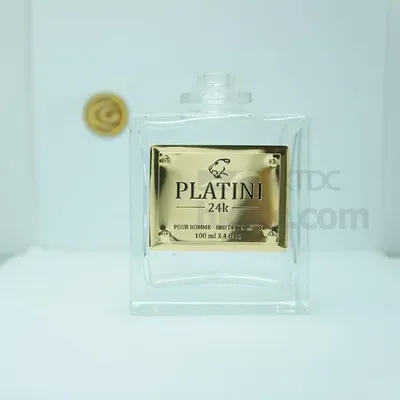 Gold Metal Name Tag 