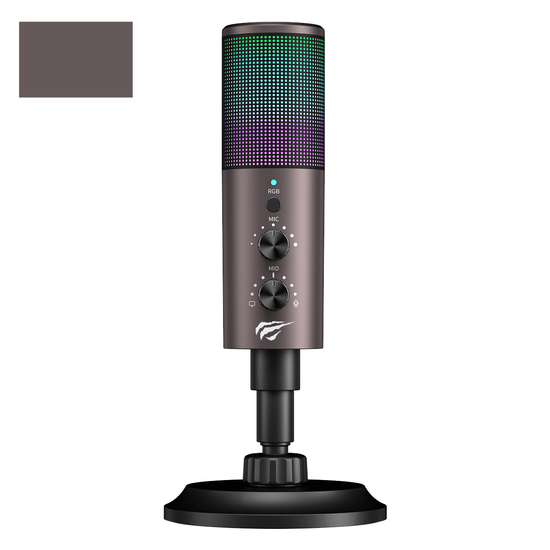 HAVIT GK61 gaming microphone, wired microphone computer microphone