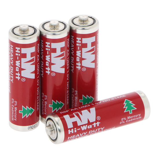 Heavy Duty Battery R6P AA Size Batteries Consumer Electronics