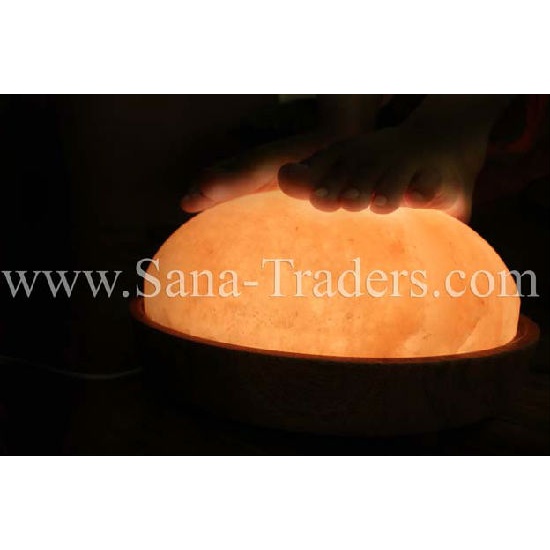 Himalayan Rock Salt Foot / Hand Detox Dome Lamp Health, Beauty and