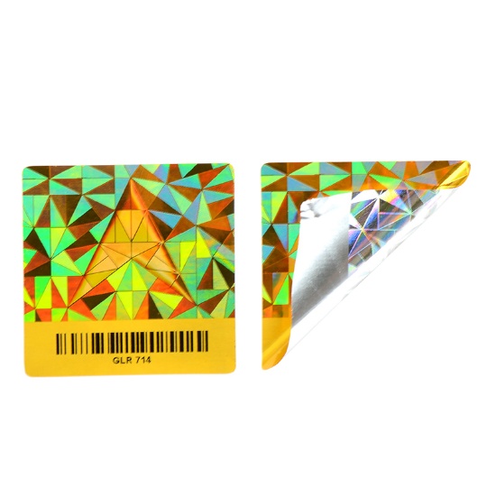Hologram Sticker with Barcode In American | Stationery | Printing ...