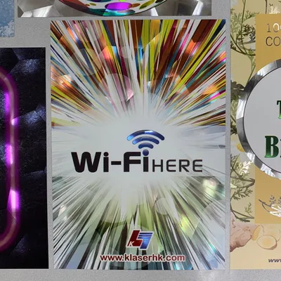 Hologram stickers 