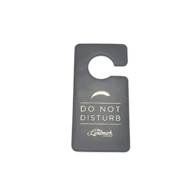 Hotel Guest House Engraved Leather Door Sign