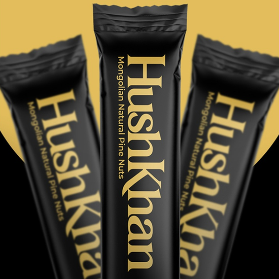 HushKhan ピーナッツ150g Premium Organic Pine Nuts from Mongolia Unsalted, Vegan