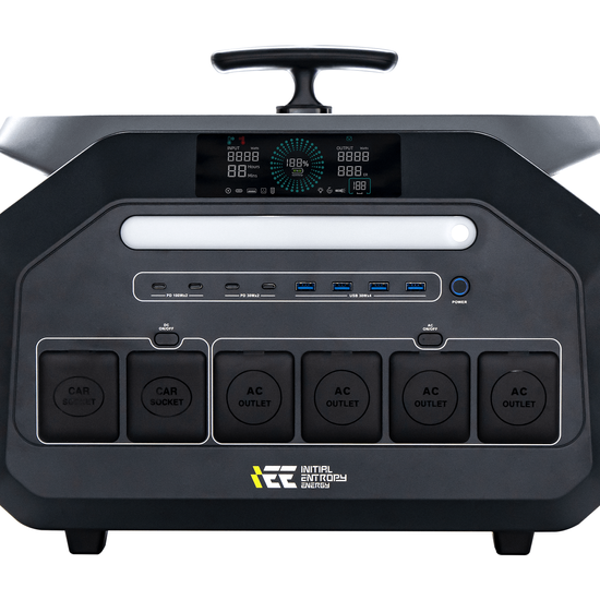 IEETek P3200 Portable Power Station / Solar Generator | Batteries