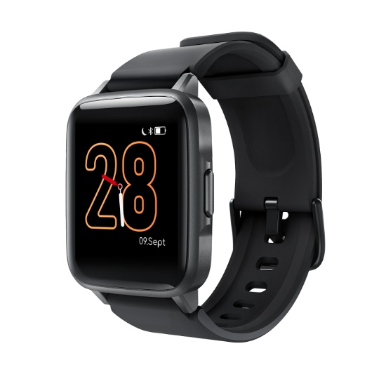 IP68 Water Resistant Square Smart Watch with 15 days long battery life ...