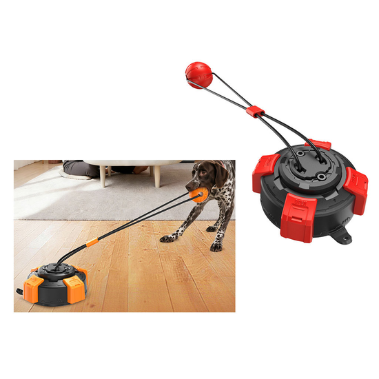 Interactive Suction Cup Pull-Rope Dog Teething Ball Toy | Pets & Pet ...