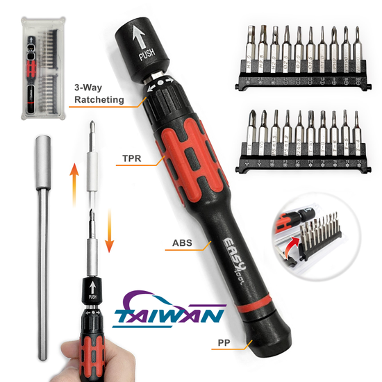 Item No. HD02 22 Piece Ratcheting Screwdriver Set Hardwares