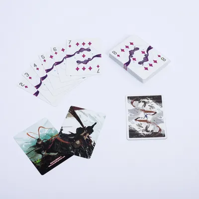 Japanese imported black core playing card paper