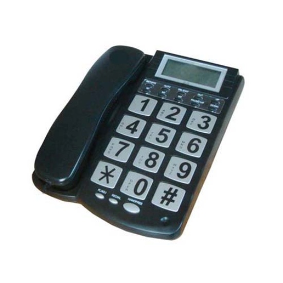Jumbo Button Phone with LCD Display Electronics