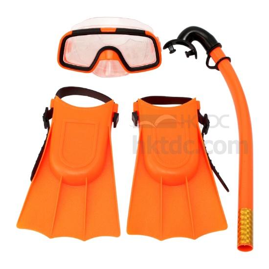 Kids Sport Swimming Diving Equipment Children Snorkeling Set Snorkel Mask Goggles Flippers Scuba