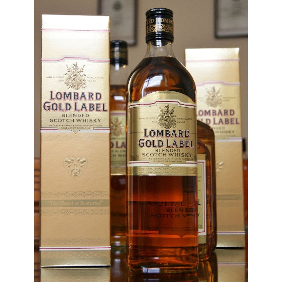 Lombard Gold Label Blended Scotch Whisky Food & Beverage