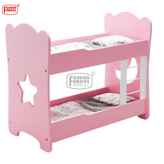 Lovely star and moon Doll furniture children role play toy kids wooden