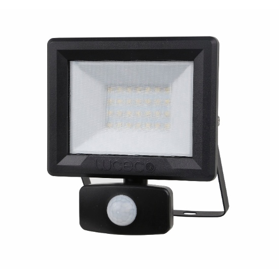 Luceco Eco Floodlight with PIR Sensor Environmental Protection Home
