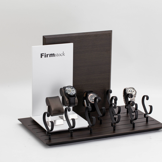 Luxury Watch Display Simple Design Natural Wood Display Set for watches ...