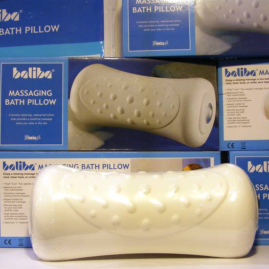 Massaging 2024 bath pillow