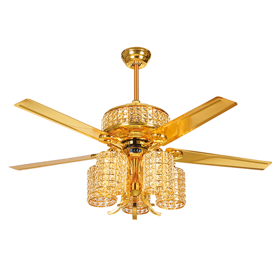 Metal blade ceiling fan 52 inch with light and remote Air