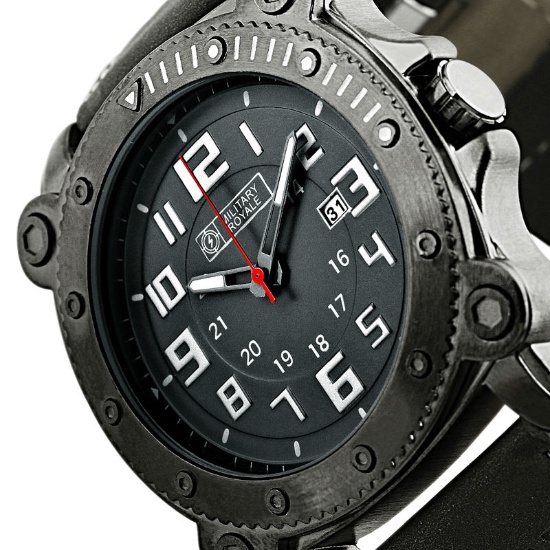 Military royale cheap mens watch