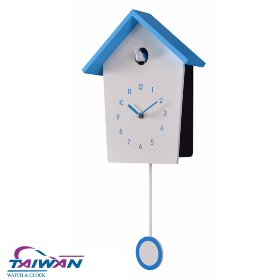 Modern Bird House Pendulum Cuckoo Wall Clock / Slow Pendulum Gifts