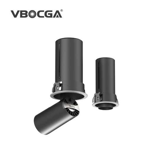 Modern LED Spotlights 360 Angle Adjustable Recessed Mounted Downlight ...