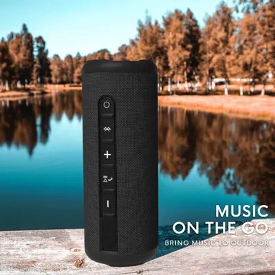 Music on The Go Speaker with 360 Surround Sound