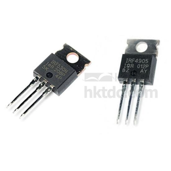 NChannel Mosfet Transistor with Three Terminals Parts, Components
