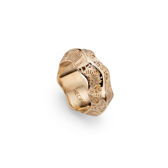 NEONERO Pizzo d'Oro Ring | Jewellery & Watch