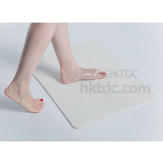 Natural EcoFriendly AntiSlip Diatomite Bath Mat Home Products