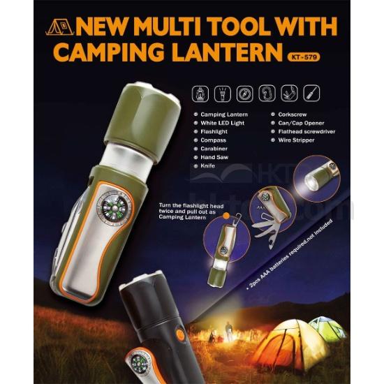 New Multi Tool with Camping Torch | Camping & Picnic | Sports Supplies
