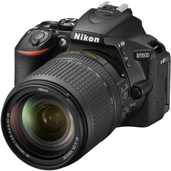 Nikon D5600 DSLR Camera Kit with 18140mm Lens Black Consumer