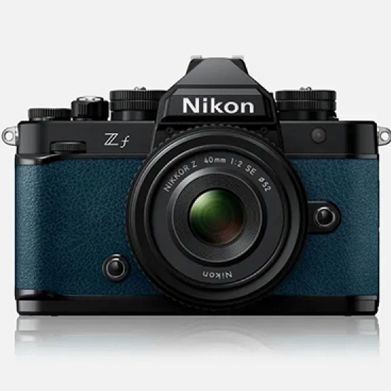 Nikon Zf Mirrorless Camera with 40mm f/2 Lens and Accessories