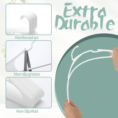 Nonslip Plastic Hangers