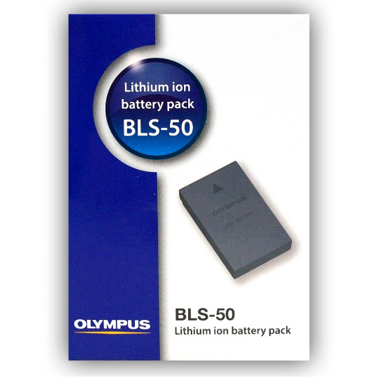 Olympus BLS-50 Rechargeable Lithium-Ion Battery (Retail Packing ...