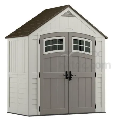Outdoor Garden Backyard Plastic Resin Storage Shed